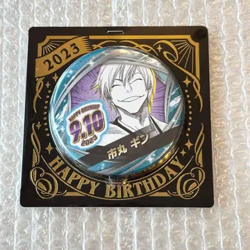 BLEACH 이치마루 긴 벌스데이 캔뱃지 2023년 미개봉 2