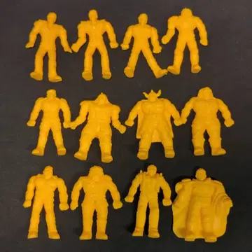 북두의 권 전 12종 세트 / 북두의 권 지우개 슬림 시리즈 옐로우 컬러