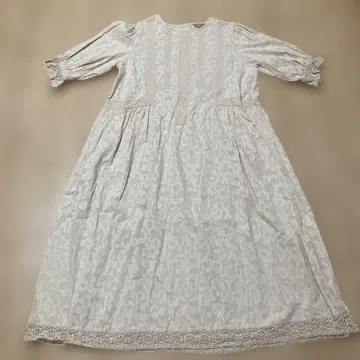 사만사 모스모스 레이스 패치워크 원피스