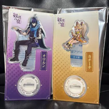 관월의 연회 아크릴 스탠드 오로룬 카치나 스시로 콜라보