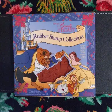 디즈니 미녀와 야수 스탬프