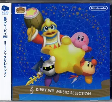 게임 CD 별의 커비 Wii 뮤직 셀렉션