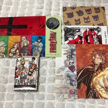 애니메이션 FAIRY TAIL 카드놀이 엽서 북커버 스티커