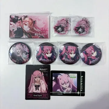 종말의 세라프 쿠루루 체페시 캔뱃지 특전 아크릴 블록