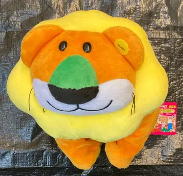 미사용 새상품 타베코 동물 스쿠토 토코토코 기믹 사자