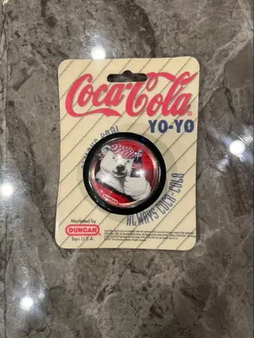 90년대 빈티지 요요 코카콜라 던컨사 콜라보