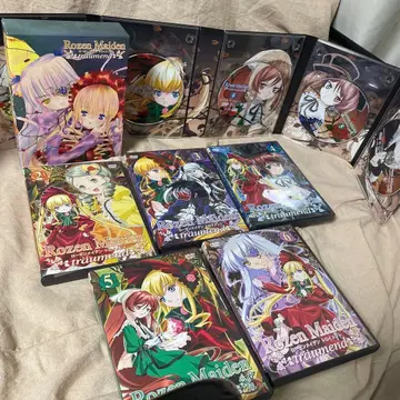 전권 세트 로젠 메이든 트로이멘트 특전 CD 엽서 포함