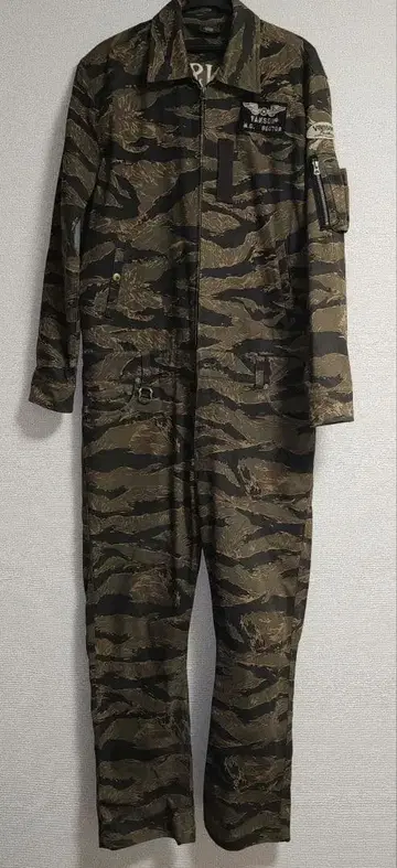 VANSON 카모 패턴 XL 점프수트