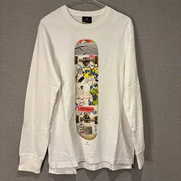 Paul Smith 폴스미스 스케이트보드 프린트 M 화이트