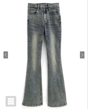 스트레치 플레어 데님 팬츠 cu535