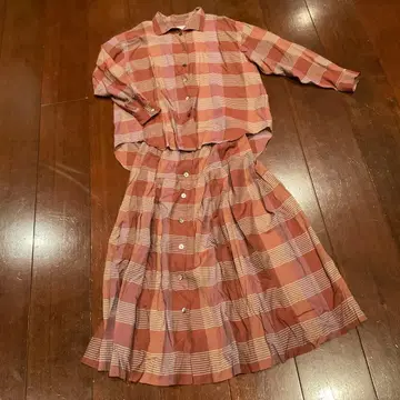 Lois Crayon 체크 무늬 셋업