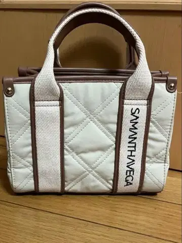 사만다 타바사 퀼팅 토트백