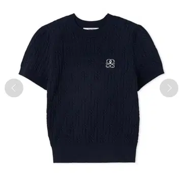 스나이델 Sustainable 원포인트 니트 풀오버 네이비