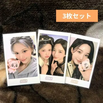 triples ooha 컬러 렌즈 특전 유연 마유 트레이딩 카드 세트