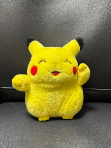 피카츄 봉제 인형 초기 피카 TOMY 웃는 얼굴