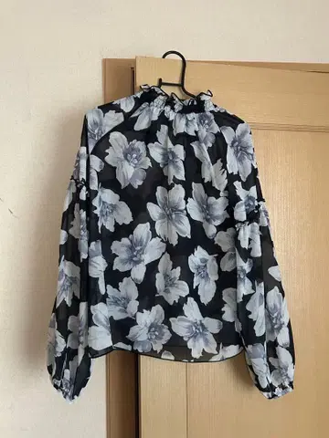 eimy istoire 꽃무늬 긴팔 블라우스 F