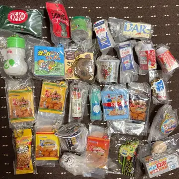 식품 가챠 묶음 판매 약 50점