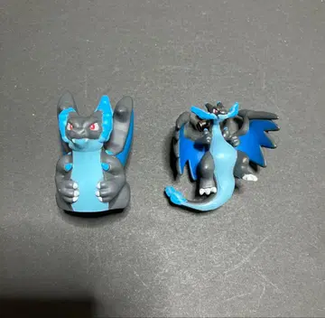 [메가 리자몽] 손가락 인형 피규어 2체 페어