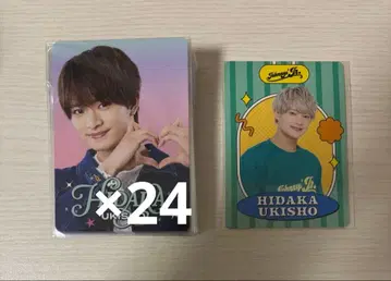 ACEes 미소년 우키쇼 히다카 프로필 카드 프로카 25장 세트
