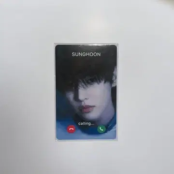 ENHYPEN 모시모시 카드 성훈 포토카드