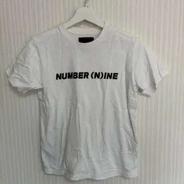 #1210 NUMBER (N)INE DENIM 로고 프린트 T셔츠 S