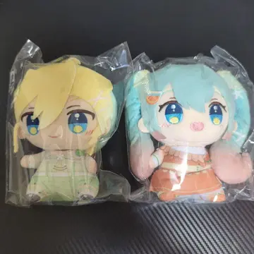 미쿠 렌 봉제 인형 세트 후류 복권 CitrusMiku