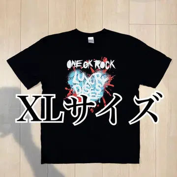 XL 사이즈 ONE OK ROCK 원오크록 하트 티셔츠