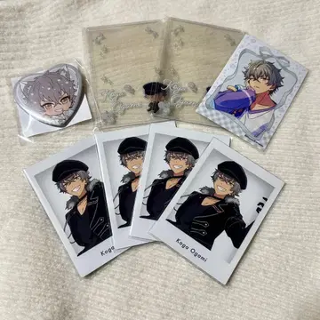 오오가미 코가 미니 브로마이드 컬렉션 난자타운 캔뱃지 파샤츠