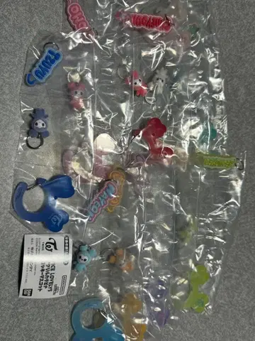 TWICE LOVELYS 아크릴 카라비너 플로키 마스코트 컴프 세트