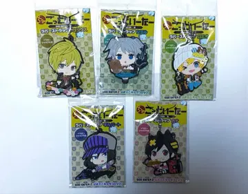 GOD EATER (갓 이터) 치미고 러버 스트랩 5종 세트