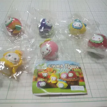 가챠 에마 피규어 일괄 6개 세트 EMMA 컴프 YELL