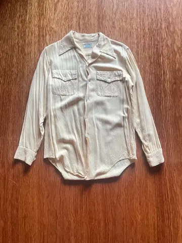 40s 레이온 개버딘 셔츠