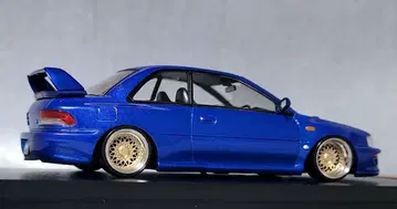 1/43 스바루 임프레자 개조 22B-STi BBS-RS 알루미늄제 딥림