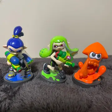 스플래툰 amiibo 오징어 보이 걸 한정 컬러: 오징어, 걸