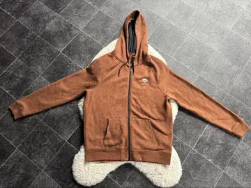 홀리스터 브라운 풀 집업 후드티