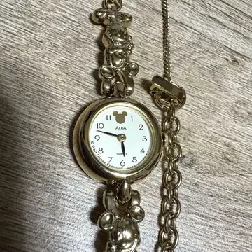 SEIKO ALBA 팔찌 손목시계 미키마우스