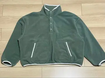 [ 1LDK/MY/HENER ] 별주 그린 플리스 자켓