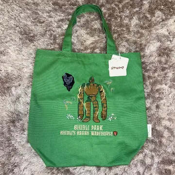 지브리 파크 로봇 병정 토트백