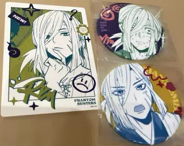 팬텀 버스터즈 시시쿠리 렌 트레이딩 캔뱃지 추억 장난 트레이딩 카드