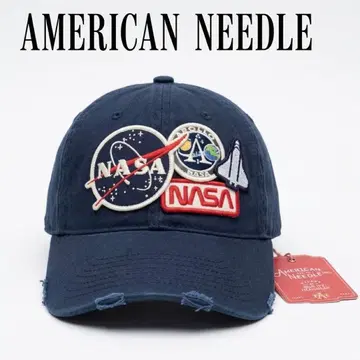 Q169 미사용 새상품 아메리칸 니들 택 포함 레어 NASA 남성용 모자