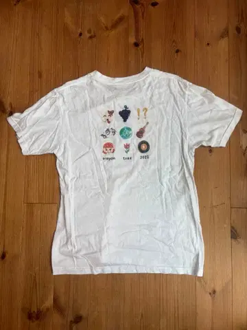 아이묭 T셔츠 마루루 굿즈 화이트 M 사이즈