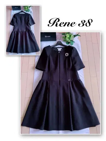 Rene 반팔 원피스 레어 38 컨디션 최상 foxey