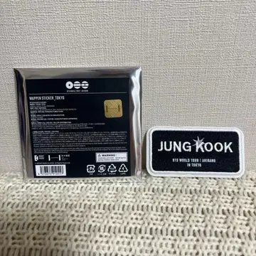 BTS ARIRANG 아리랑 와펜 스티커 정국