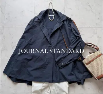 [컨디션 최상] 저널 스탠다드 와이드 스키퍼 셔츠 네이비
