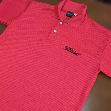 새상품급 TITLEIST 타이틀리스트 반팔 피케 셔츠 남성용 M
