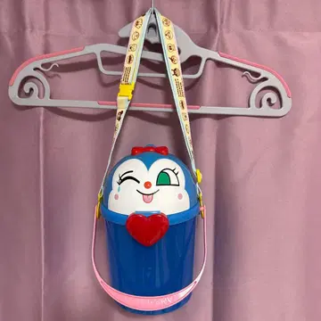 [새상품급] 호빵맨 뮤지엄 팝콘통 코킨짱 귀여운 파랑
