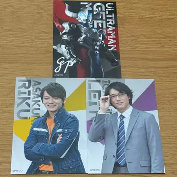 울트라맨 지드 아사쿠라 리쿠 이가쿠리 레이토 엽서 캐릭터 팝 스토어