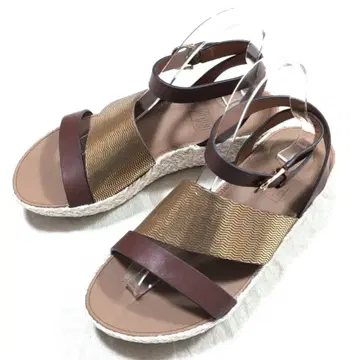 미사용 핏플랍 fitflop 샌들 US07 24cm 상당