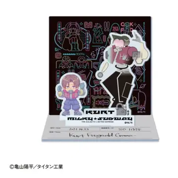 은하 특급 밀키 서브웨이 콘셉트 아크릴 스탠드 카트