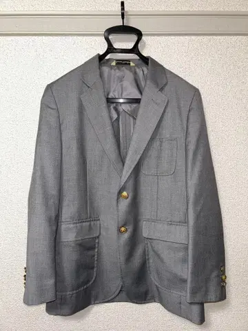 저널 스탠다드 네이비 재킷 스타일 그레이 골드 버튼 M 새상품급